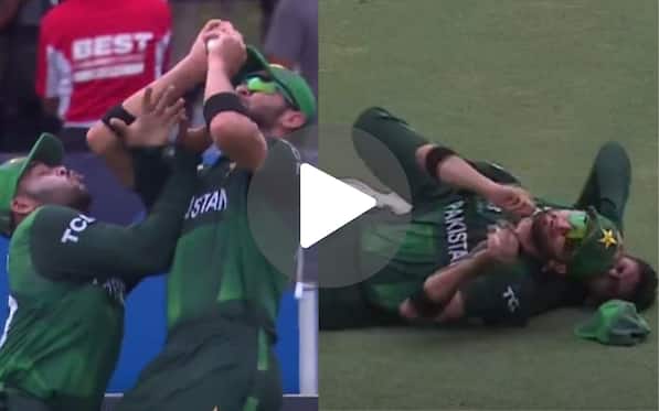 [Watch] Shaheen Afridi, Usman Khan Recreate Iconic Pakistani Blunder With A Deadly Collision 